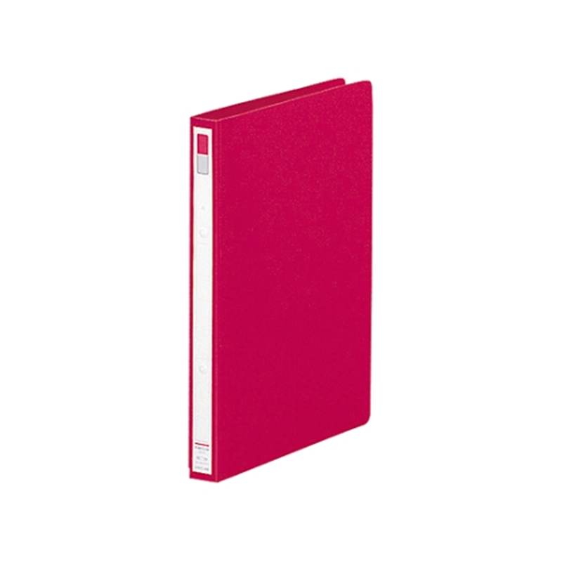 LIHITLAB Avanti リングファイル<カドロック&ツイストリング> 3赤 F-867U F867U-3 1冊(ご注文単位1冊)【直送品】