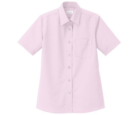 ボンマックス レディスレギュラーカラー半袖ブラウス ピンク 7G FB4036L 1枚（ご注文単位1枚）【直送品】