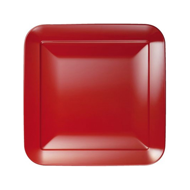 Daiwa 角そば皿 内朱外黒 DMS-20-RB 1個(ご注文単位1個)【直送品】