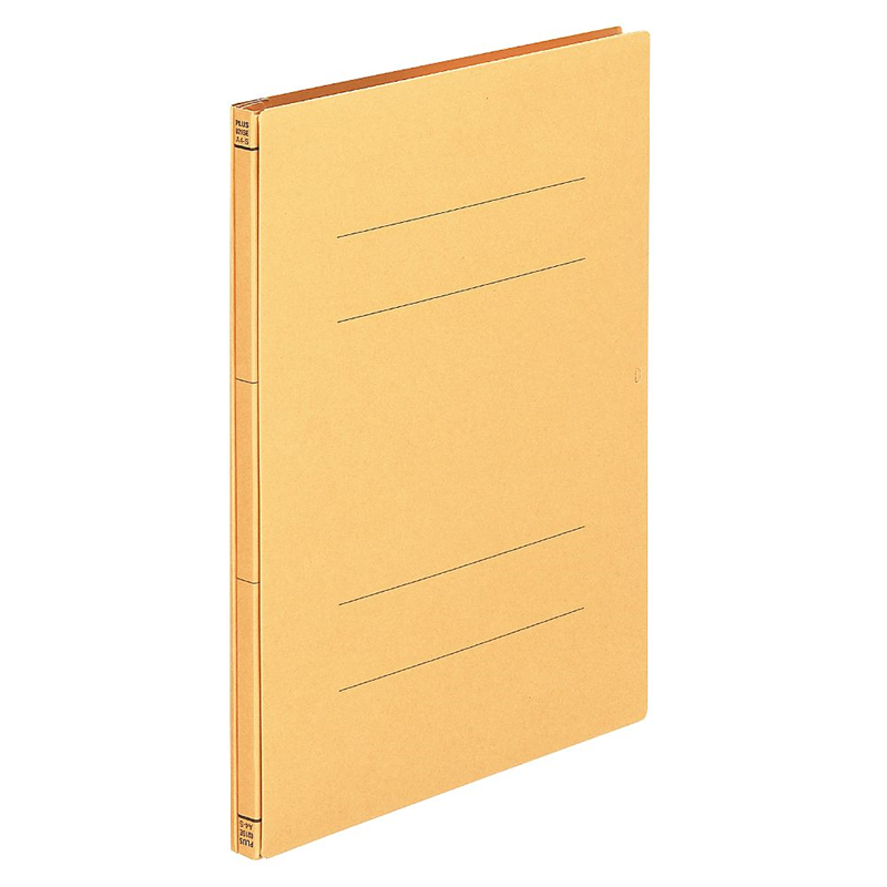 プラス 背幅伸縮セノバスエコノミー A4S イエロー FL-021SE 1冊(ご注文単位1冊)【直送品】