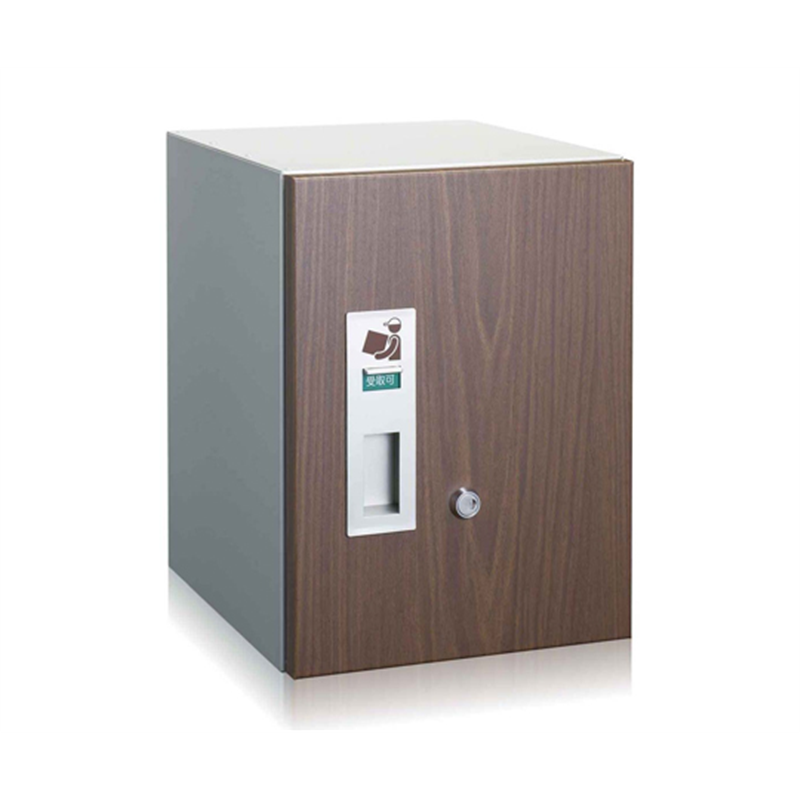 コーワソニア 宅配ボックス 2333Series ウォールナット 右開き 2333R-W 1個(ご注文単位1個)【直送品】