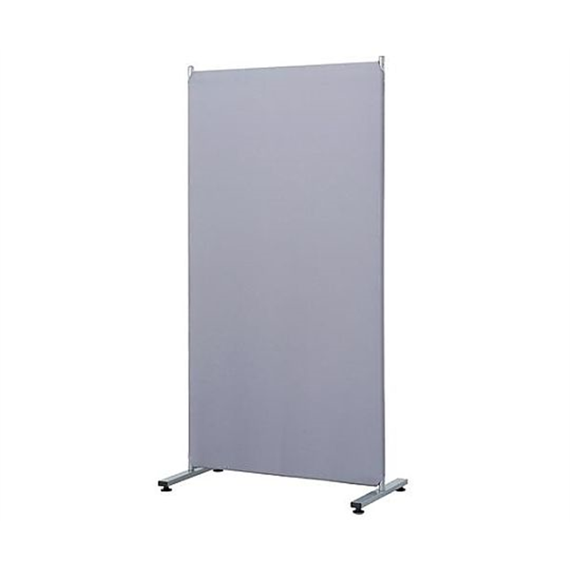 ナカバヤシ 800x420x1600mm パーテーション(グレー) EA954EA-24 1個(ご注文単位1個)【直送品】