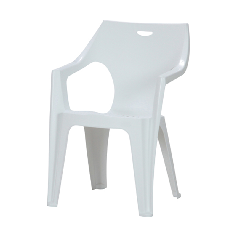 不二貿易 PCチェアー アンジェロ ホワイト(12270) 1セット(4個入) 49897 1セット（ご注文単位1セット）【直送品】