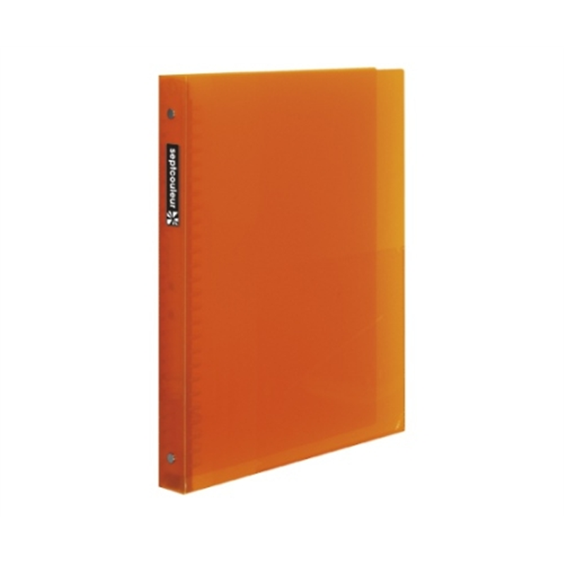 マルマン ファイルノート セプトクルール B5 プラスチックバインダー ワイド オレンジ F300B-09 1冊(ご注文単位1冊)【直送品】