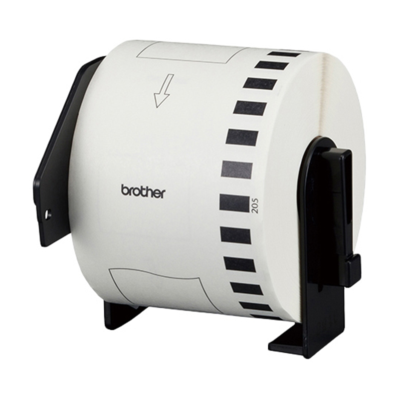 ブラザー QLシリーズ用 再剥離(弱粘着タイプ) 長尺テープ(大) DK-4205 1個(ご注文単位1個)【直送品】