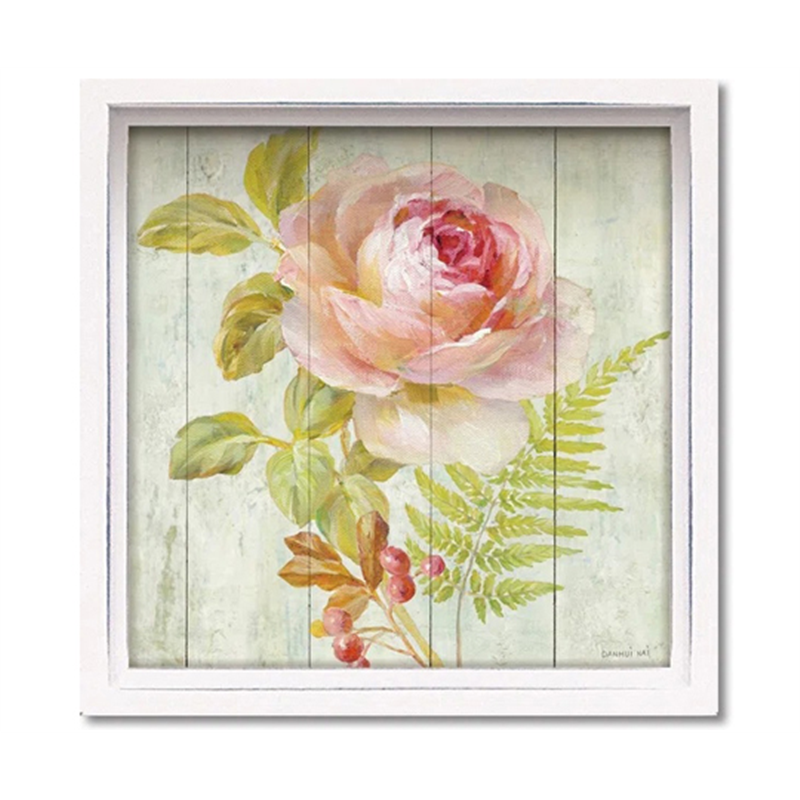 ユーパワー ロハス ミニアートフレーム ダンフイ ナイ｢ナチュラル フローラル1｣ LA-01284 1個（ご注文単位1個）【直送品】