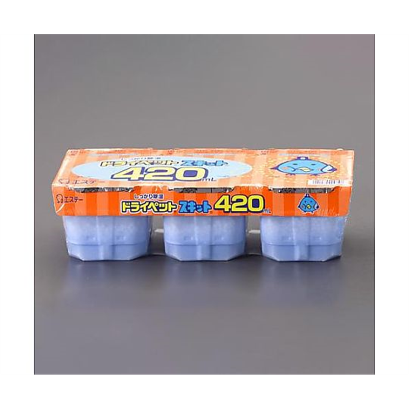 アズワン 420ml ドライペットスキット(除湿剤/3個組) EA941A-1A 1組（ご注文単位1組）【直送品】