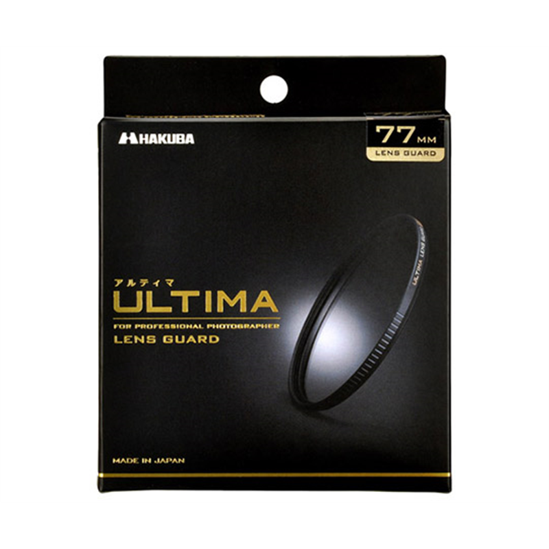 ハクバ写真産業 ULTIMA(アルティマ)レンズガード 77mm CF-UTLG77 1個（ご注文単位1個）【直送品】
