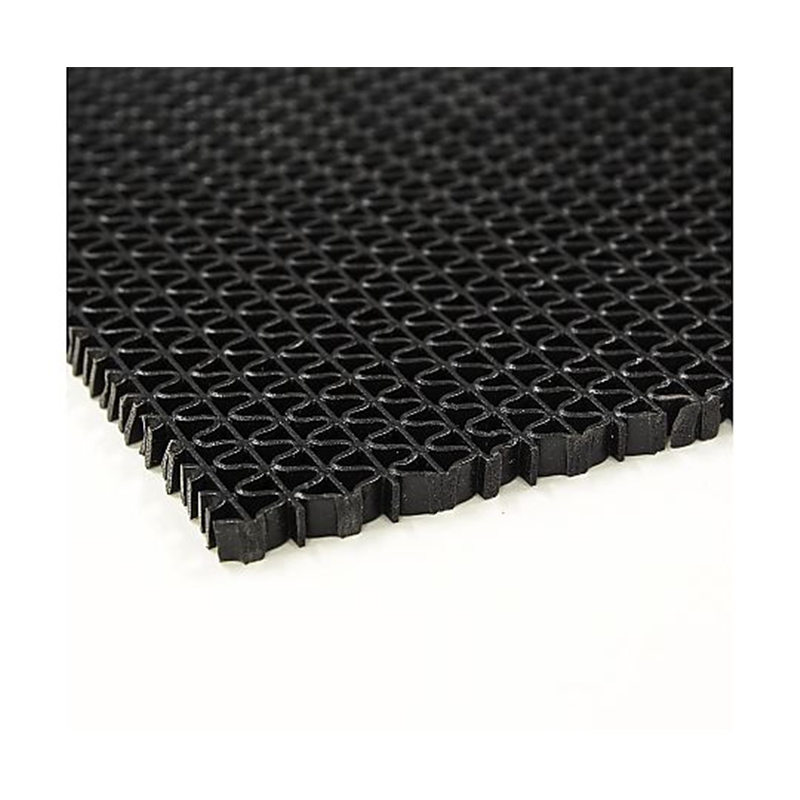 カーボーイ 水切り安全歩行マット 600mm ブラック AI-6090BK 1枚(ご注文単位1枚)【直送品】