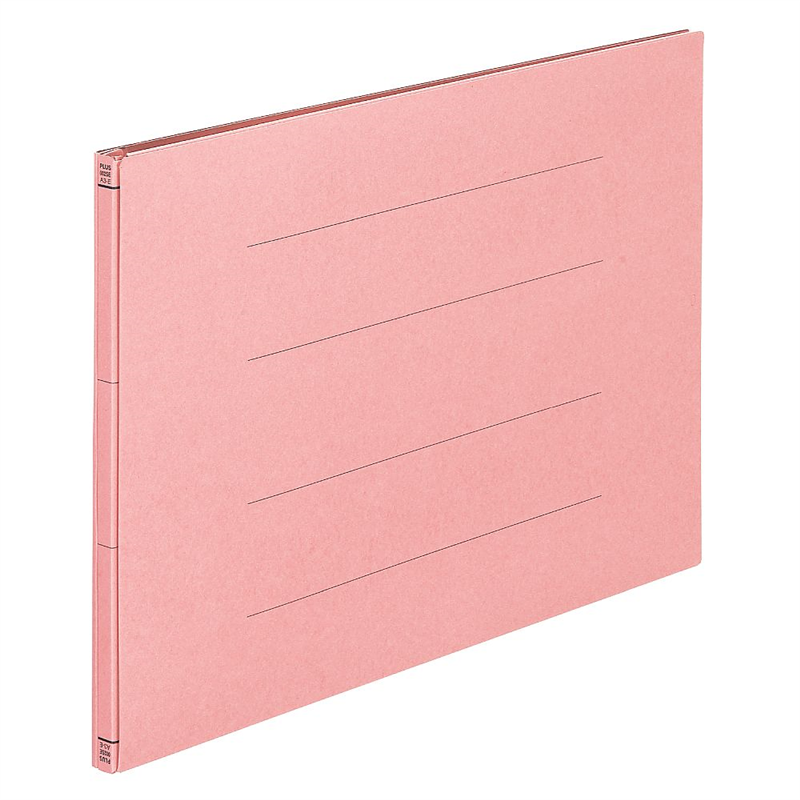 プラス 背幅伸縮セノバスエコノミー A3E ピンク FL-002SE 1冊(ご注文単位1冊)【直送品】