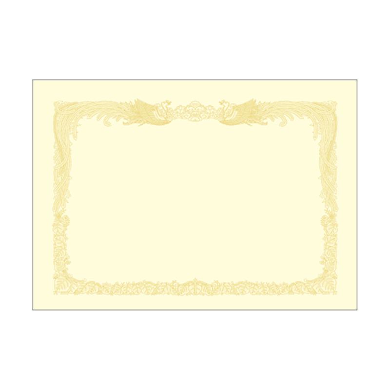 ササガワ OA賞状用紙 クリーム A3判 縦書用10枚×10冊セット入 10-1087 1袋(ご注文単位1袋)【直送品】