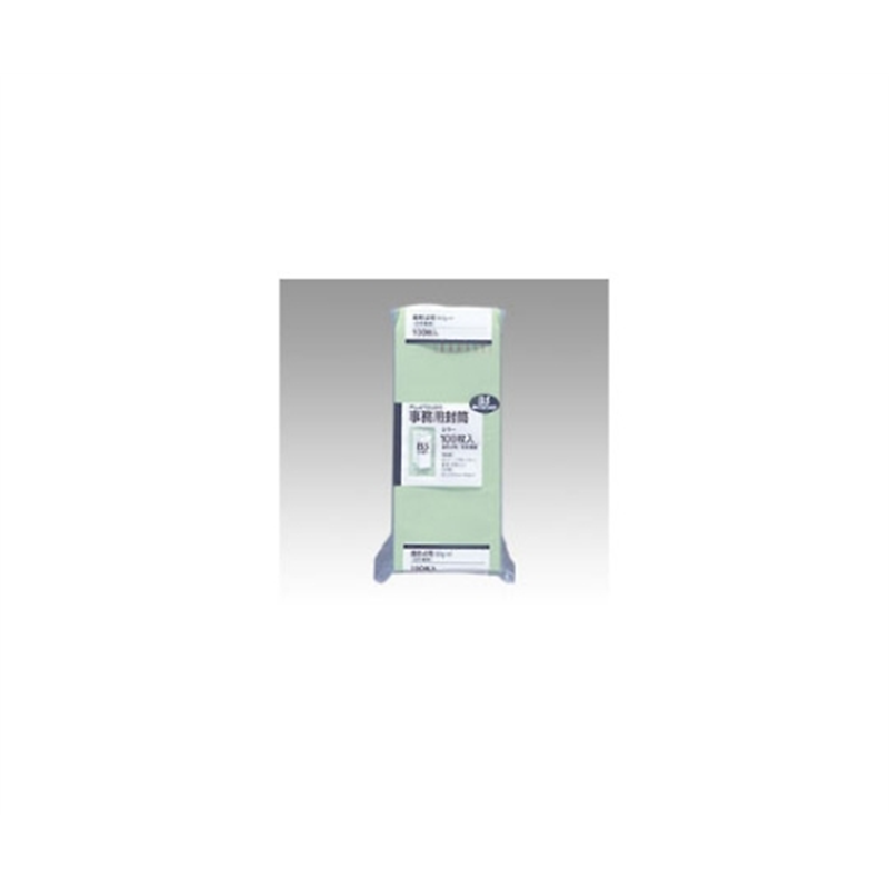 マルアイ クラフト封筒カラー(100枚パック)グリーン PN-148G 1パック(ご注文単位1パック)【直送品】