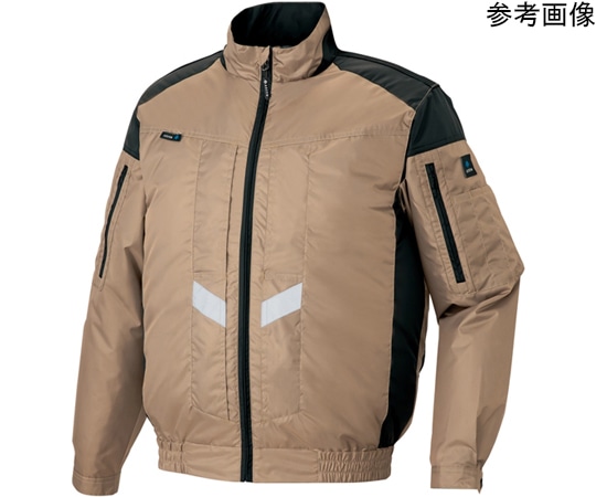 アイトス 長袖ブルゾン(空調服?)男女兼用 カーキ L AZ-50299-025-L 1着(ご注文単位1着)【直送品】