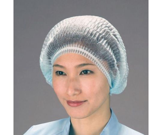 アズワン [青] クリーンキャップ(100枚) EA355AB-9B 1箱 (ご注文単位1箱)【直送品】