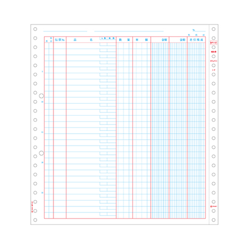 ヒサゴ ベストプライス版 補助簿 1セット(500枚入) BP1101 1セット(ご注文単位1セット)【直送品】