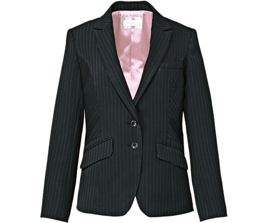 カーシーカシマ ENJOY ジャケット AIR SWING SUITS 1STORY 644-10 ブラック 11号 EAJ644 1枚（ご注文単位1枚）【直送品】