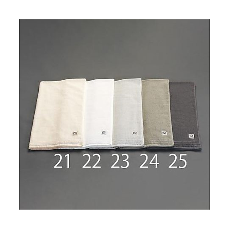 エスコ 340x 820mm/380匁 タオル(泉州コダワリ・生成) EA929HB-21 1枚(ご注文単位1枚)【直送品】