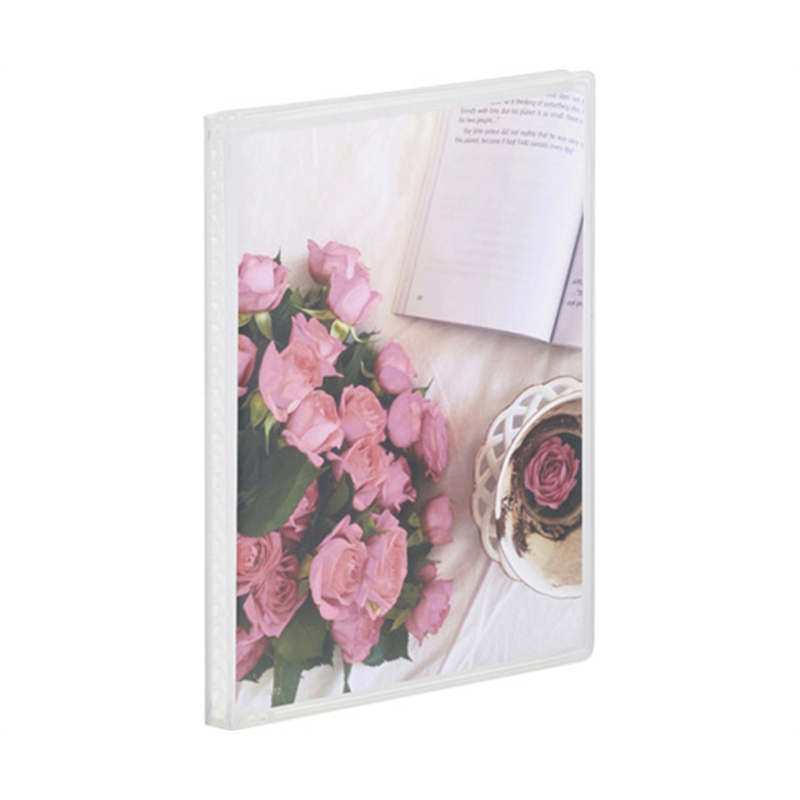 ハクバ写真産業 ハクバ Pポケットアルバム CP Lサイズ 40枚収納 ピンクローズ APCPL40PKR 1冊(ご注文単位1冊)【直送品】