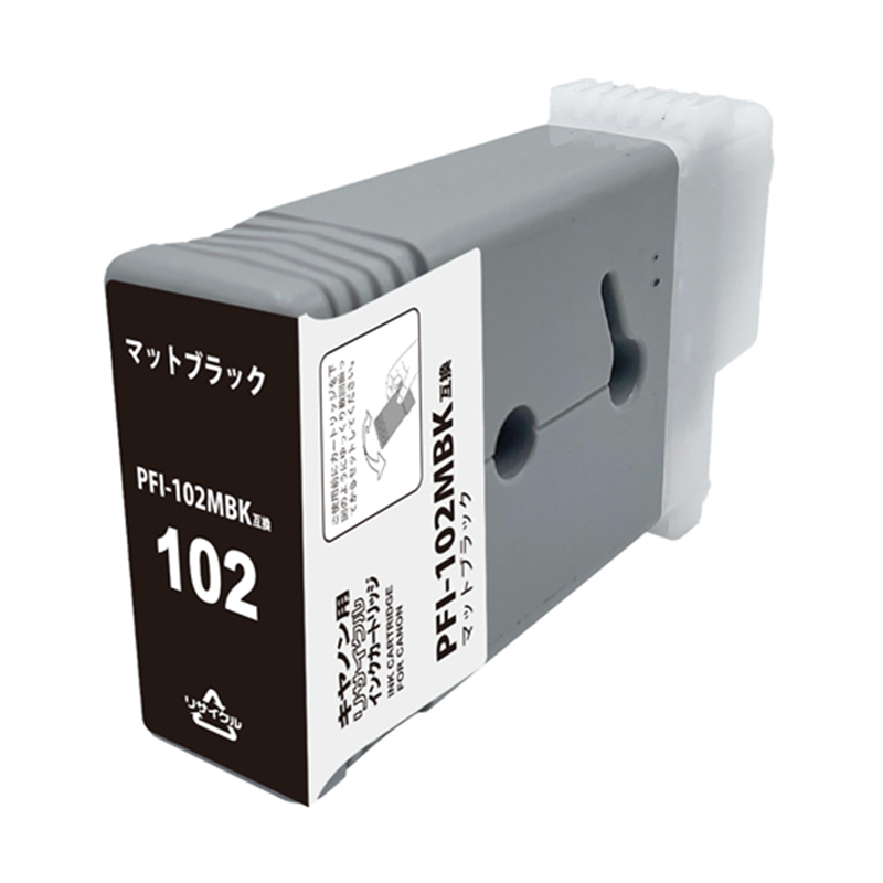 NinestAO キヤノンPFI-102用リサイクルインク マットブラック RWE-PFI-102MB 1本(ご注文単位1本)【直送品】