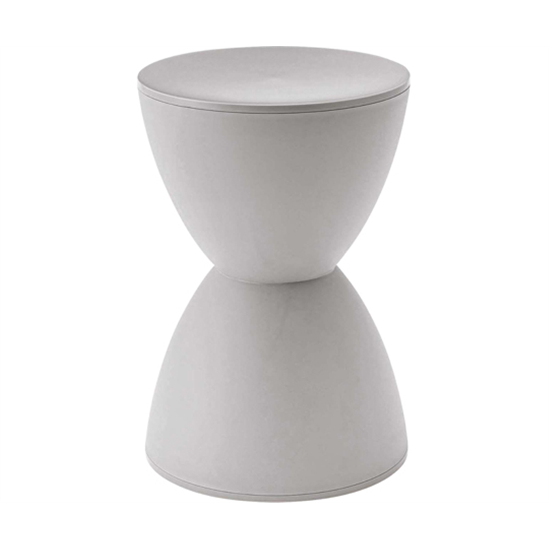 東谷 スツール グレー PC-680GY 1個（ご注文単位1個）【直送品】