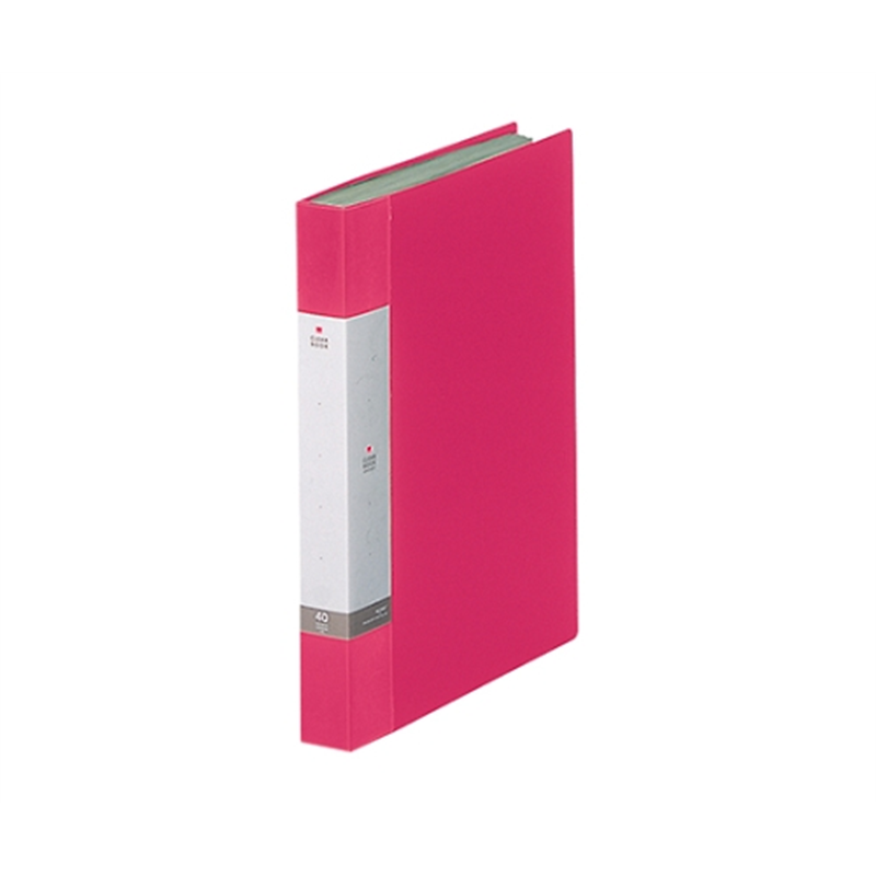 LIHITLAB リクエスト クリヤーブック 3赤 G3202 G3202-3 1冊(ご注文単位1冊)【直送品】