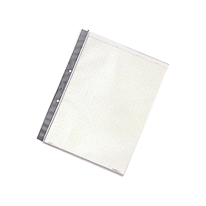 LIHITLAB ルポ・リーンフォース・クリヤーポケット グレー N-2008 1組(10枚入) N2008-グ 1組(ご注文単位1組)【直送品】