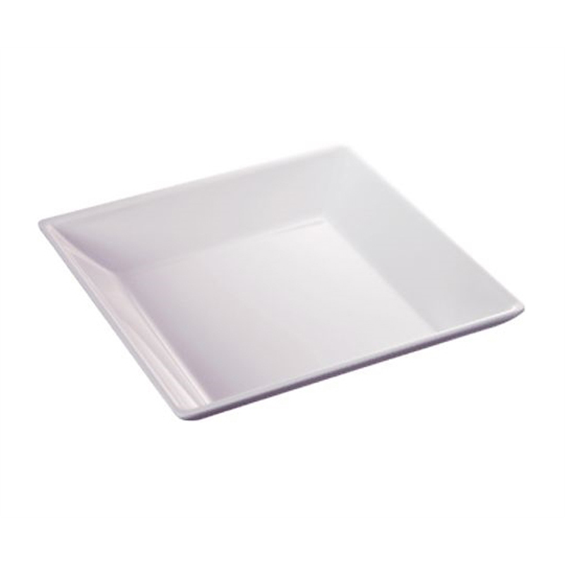 Daiwa スクエアスープ皿 白 SS-11-W 1個(ご注文単位1個)【直送品】