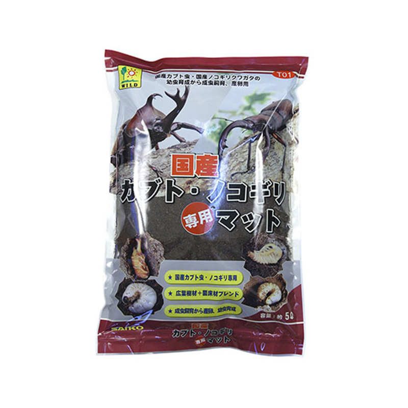 三晃商会 国産カブト・ノコギリ専用マット 5L T01 1袋（ご注文単位1袋）【直送品】