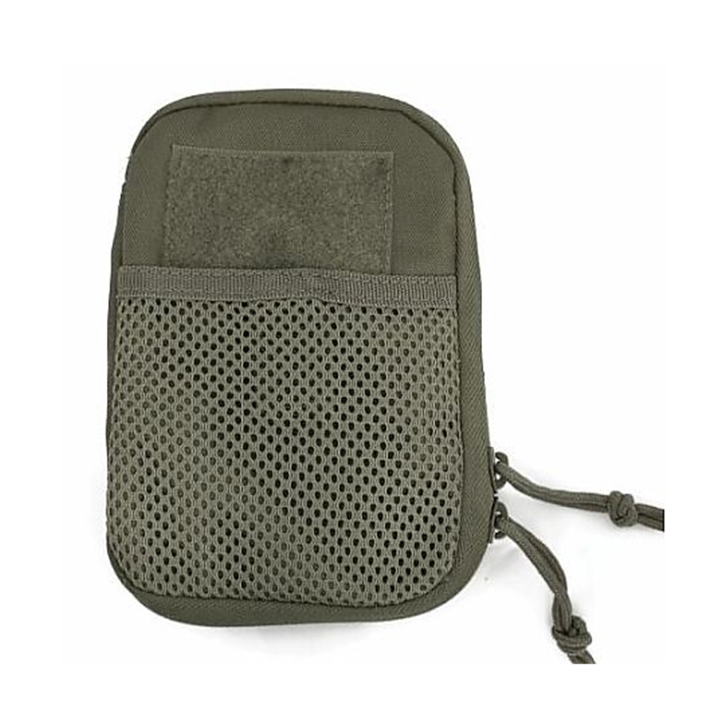 アズワン 114x 25x177mm 小物ポーチ(OD色) EA925DB-26 1個(ご注文単位1個)【直送品】