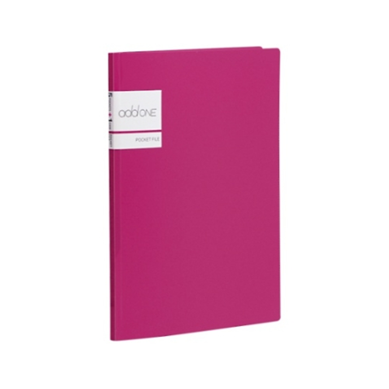 セキセイ アドワン ポケットファイル ピンク AD-2655-21 1冊(ご注文単位1冊)【直送品】