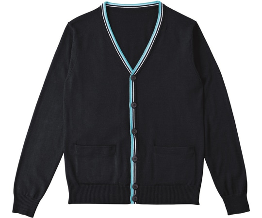 カーシーカシマ HEARTGREEN カーディガン RAINBOW CARDIGAN 星空 L HM2472 1枚（ご注文単位1枚）【直送品】