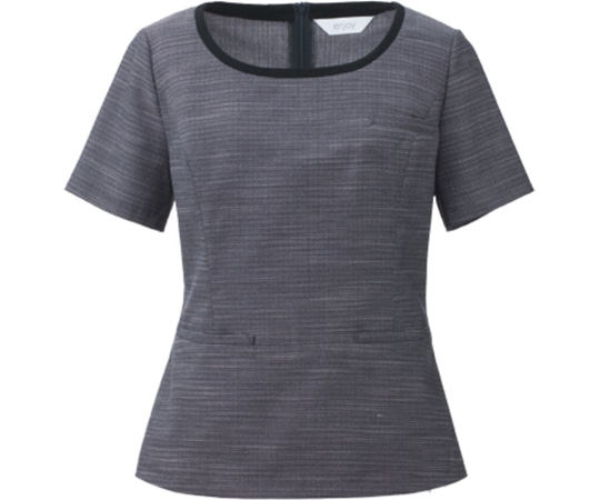 カーシーカシマ ENJOYNoir Tシャツ ブラック 17号 ESA616 1枚（ご注文単位1枚）【直送品】