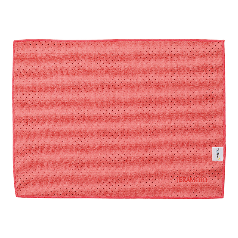 テラモト FX制菌クロス 赤 CL-374-930-2 1枚（ご注文単位1枚）【直送品】