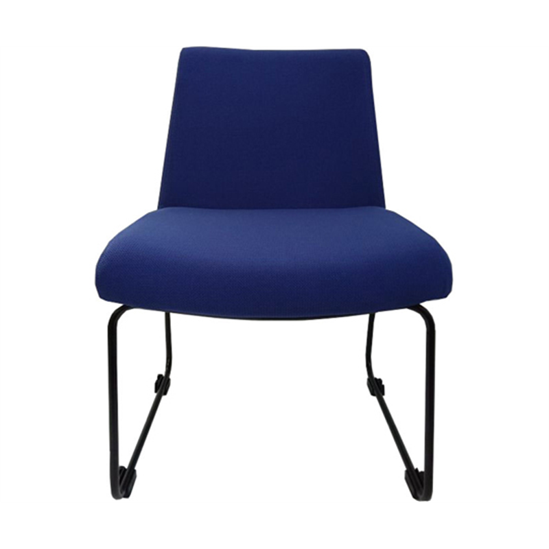 リーフジャパン 応接チェアー MAO ネイビ-ブル- LFP-RC21F-NB 1個（ご注文単位1個）【直送品】