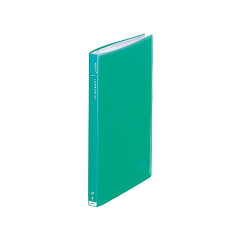 LIHITLAB リクエスト 透明クリヤーブック 7グリーン G3102 G3102-7 1冊(ご注文単位1冊)【直送品】