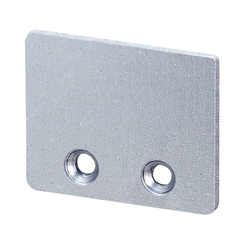 岡田装飾金物 D40アルミキャッププレート 15T34 1個(ご注文単位1個)【直送品】