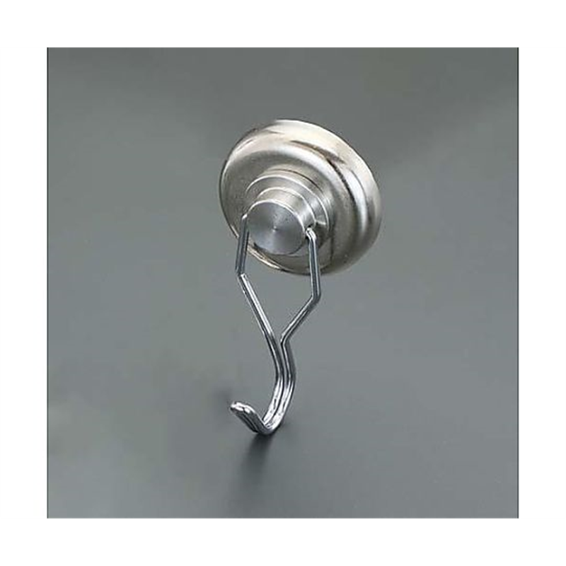 アズワン φ32mm/30kg マグネットフック(スイベル式/シルバー) EA781ET-70A 1個（ご注文単位1個）【直送品】