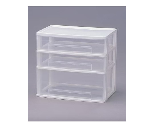 アイリスオーヤマ ワイドテーブルチェスト ホワイト 浅型2段・深型1段 WET-421 1台（ご注文単位1台）【直送品】