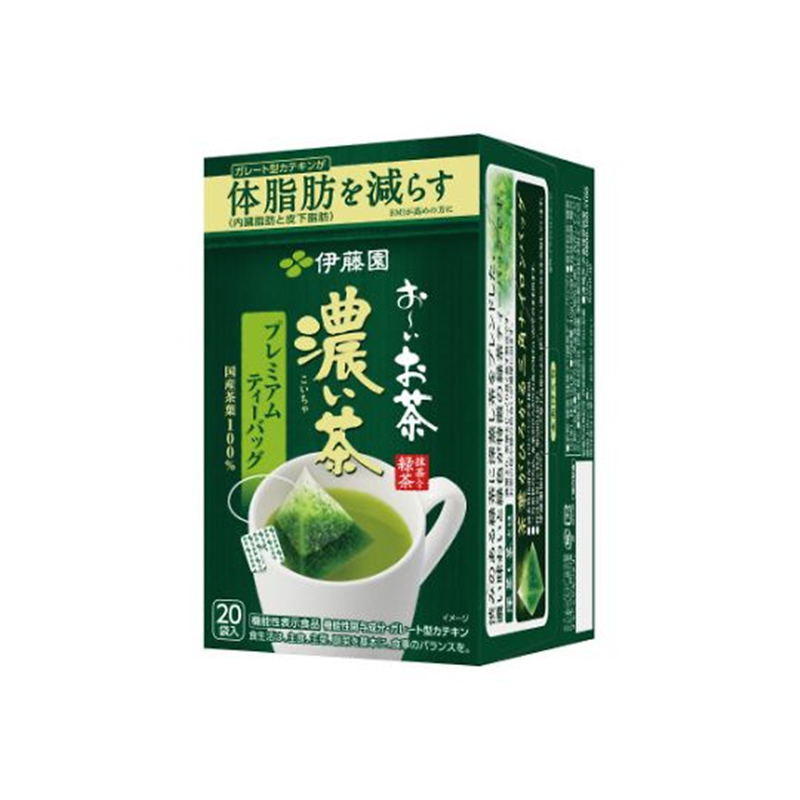 伊藤園 プレミアムティーバッグ おーいお茶濃い茶 20袋 63294 1箱※軽（ご注文単位1箱）【直送品】