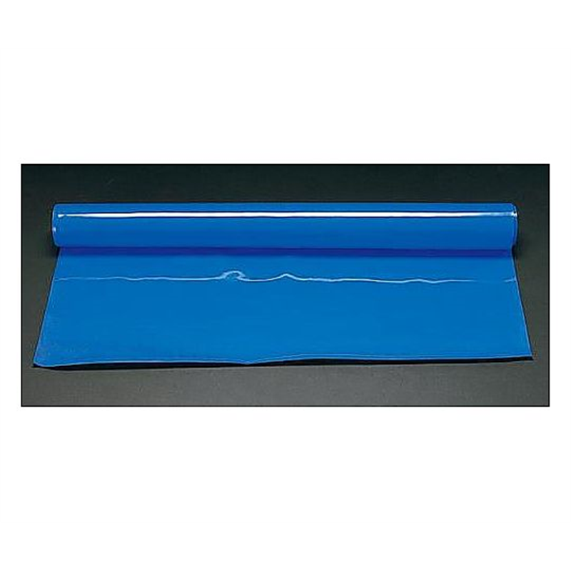 エスコ 1.0x5.0m/4.0mm ゴムシート(ブルー) EA997RB-405B 1巻(ご注文単位1巻)【直送品】