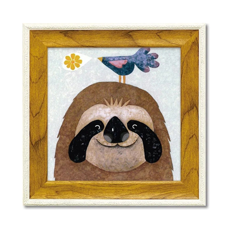 ユーパワー ミニゲル アートフレーム ジャネット ネルソン｢スロウス ハッピー｣ JN-02004 1個（ご注文単位1個）【直送品】