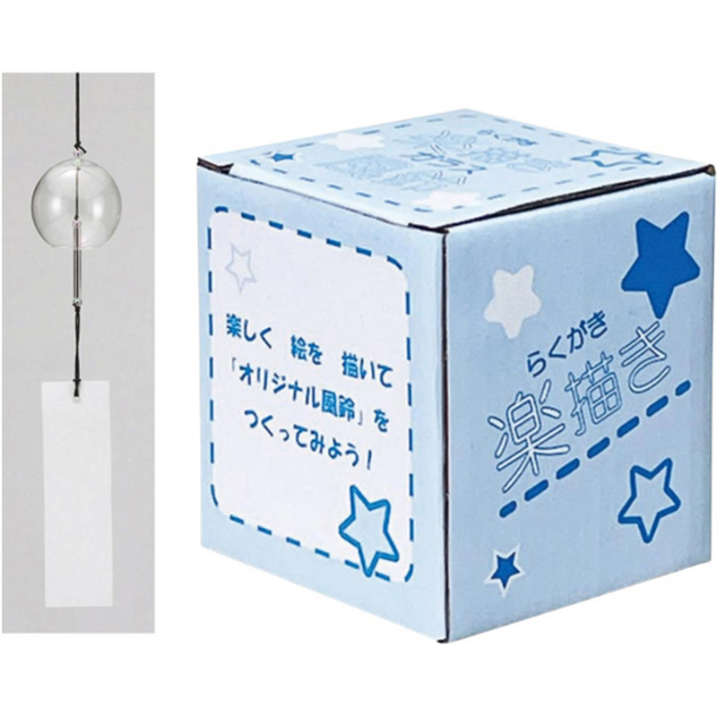 アズワン 手作り 楽描きガラス風鈴 50個入 35-45-1-1 1箱(ご注文単位1箱)【直送品】