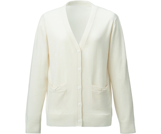 カーシーカシマ ENJOY カーディガン MAGIC CARDIGAN ライトグレー L EWG829 1枚（ご注文単位1枚）【直送品】