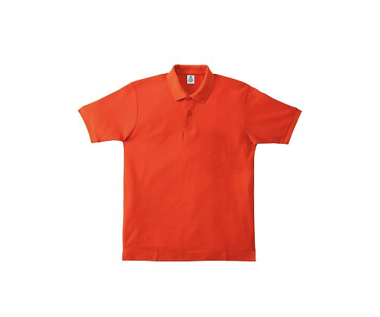 LIFEMAX CVC鹿の子ドライポロシャツ オレンジ L MS3113-13 L 1枚（ご注文単位1枚）【直送品】