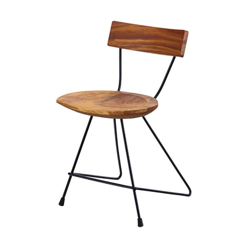 東谷 ジェラルド ウッドチェア ブラウン JW-108 1個（ご注文単位1個）【直送品】