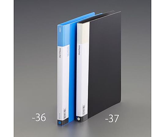 ライオン事務器 A4/S型 パームファイル(青/10冊) EA762CF-36 1箱(ご注文単位1箱)【直送品】