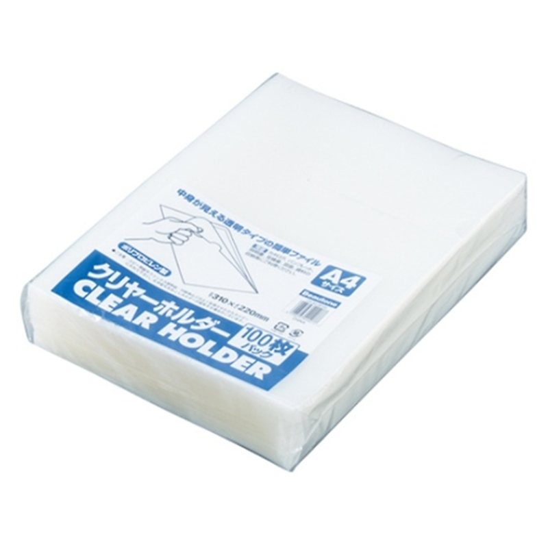 ビュートン クリヤーホルダー CH-A4-W100 1パック(ご注文単位1パック)【直送品】