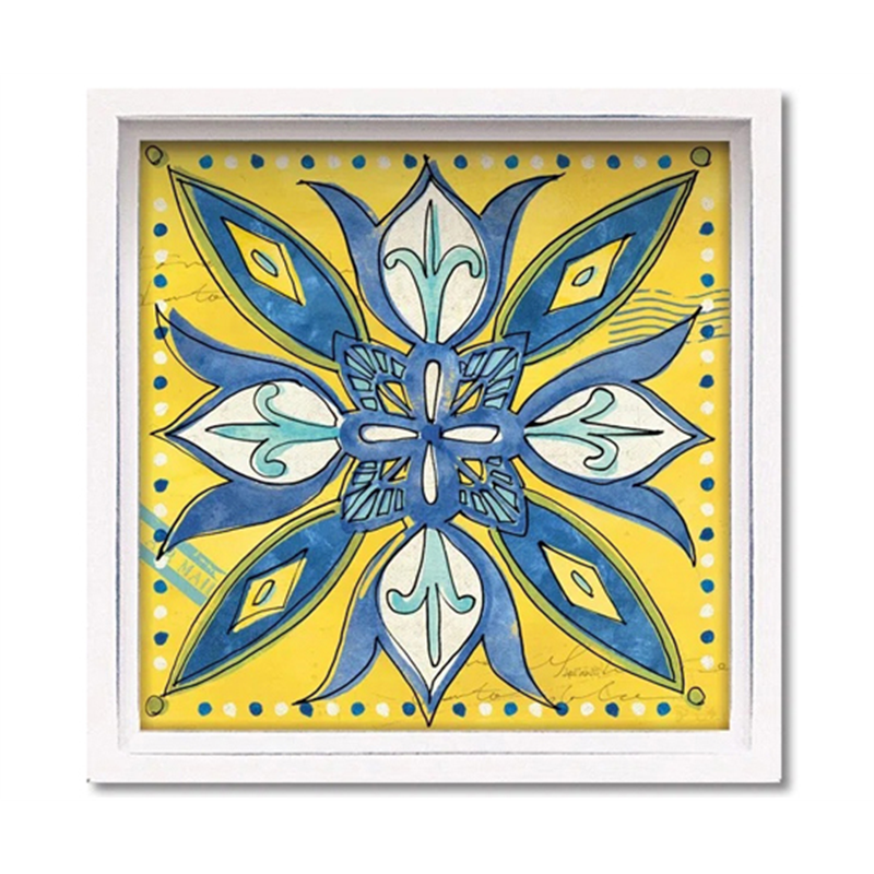 ユーパワー ロハス ミニアートフレーム アンネ タヴォレッティ｢タスカン サンタイル2｣ LA-01231 1個（ご注文単位1個）【直送品】