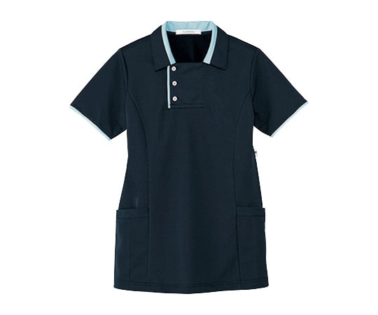 カーシーカシマ HEARTGREEN ロングポロシャツ AIR THROUGH POLO 夜空 LL HM2829 1枚(ご注文単位1枚)【直送品】