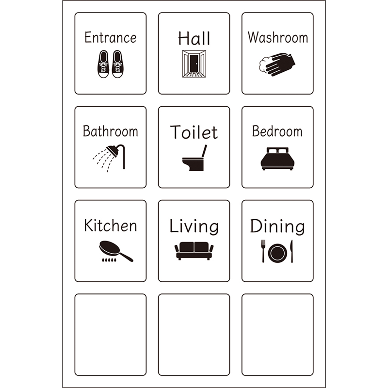 サンコーマーク工業 抗ウイルス スイッチステッカー 12枚付き DWS-551 1シート（ご注文単位1シート）【直送品】
